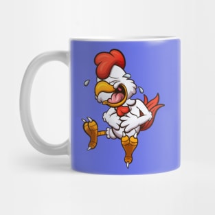 Laughing Cartoon Chicken Mug